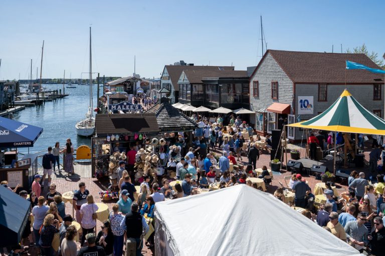 Newport Oyster & Chowder Festival Bowen's Wharf Newport Rhode Island